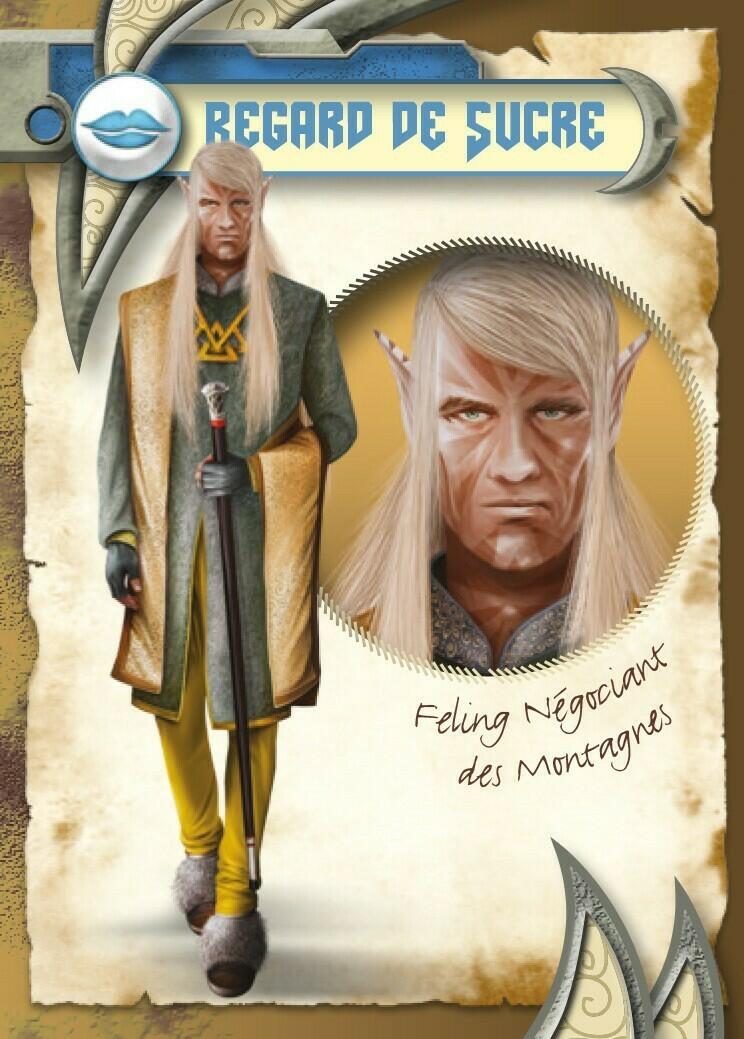 Shaan: Renaissance - Personnages Carte