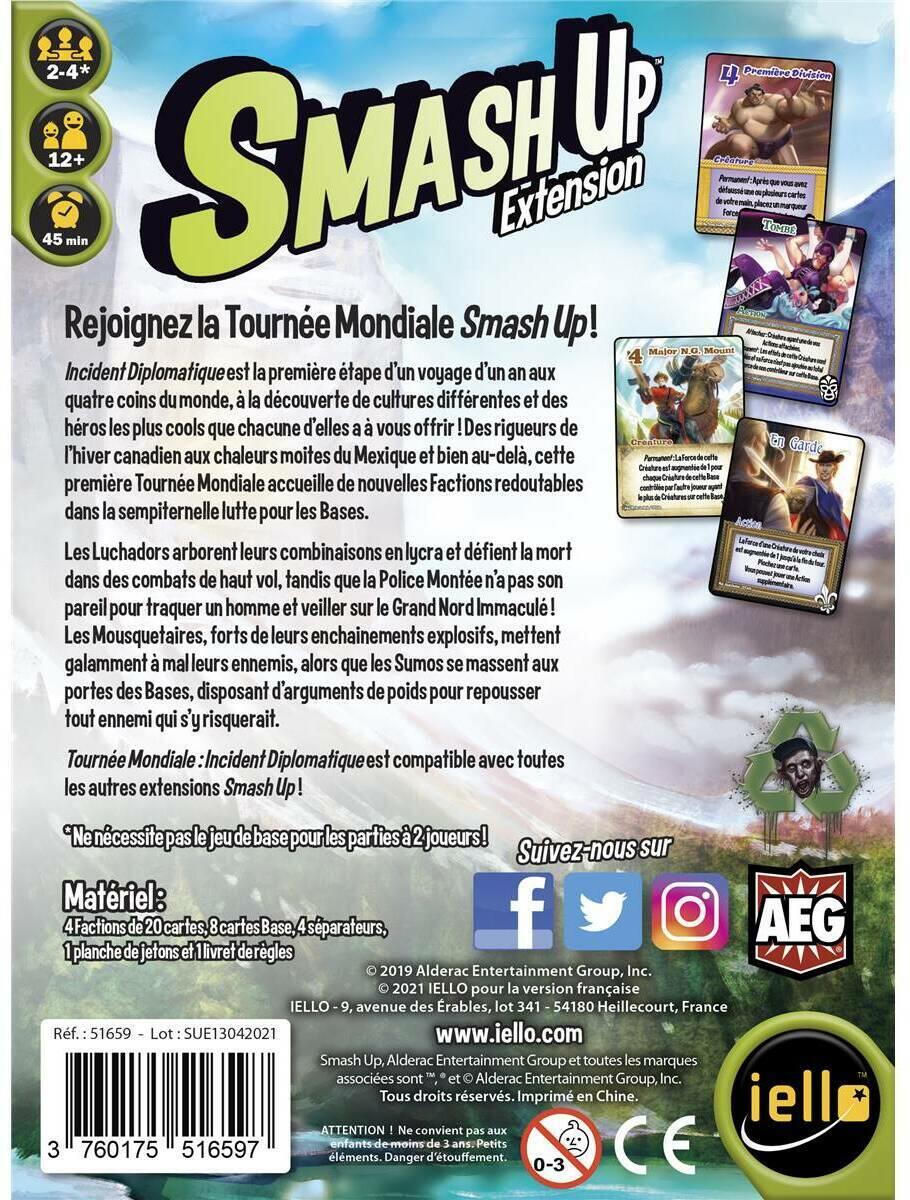 Smash Up: Tournée Mondiale - Incident Diplomatique Back