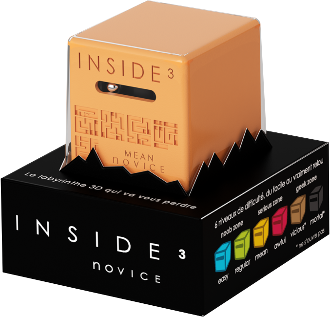 Inside³: Mean Novice (Orange) Cover Transparent