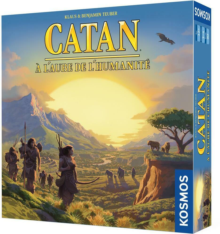 Catan: A l'Aube de l'Humanité Cover 3d