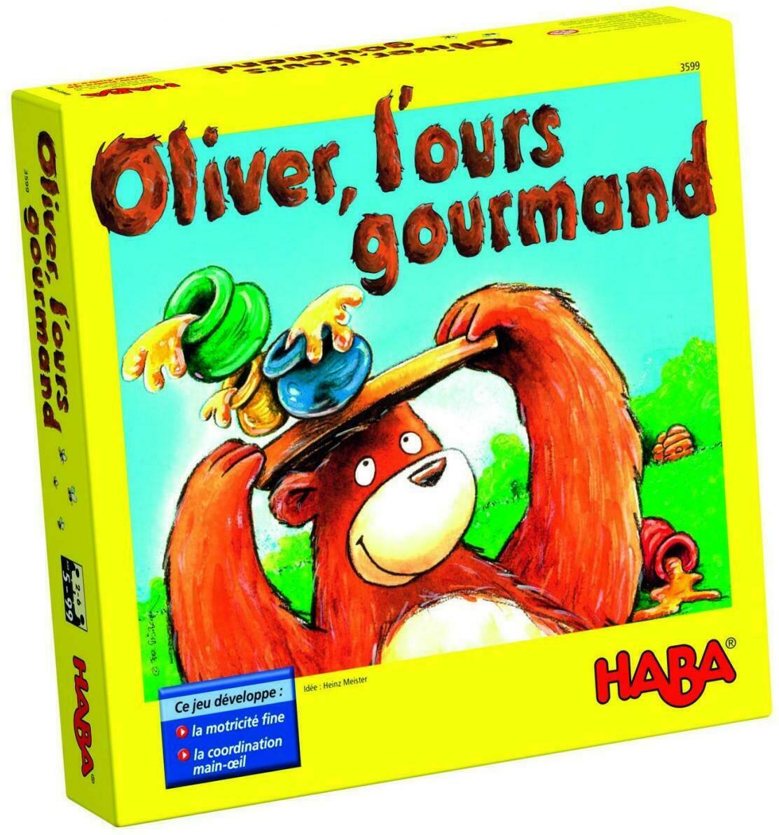 Oliver, l'Ours Gourmand Cover 3d