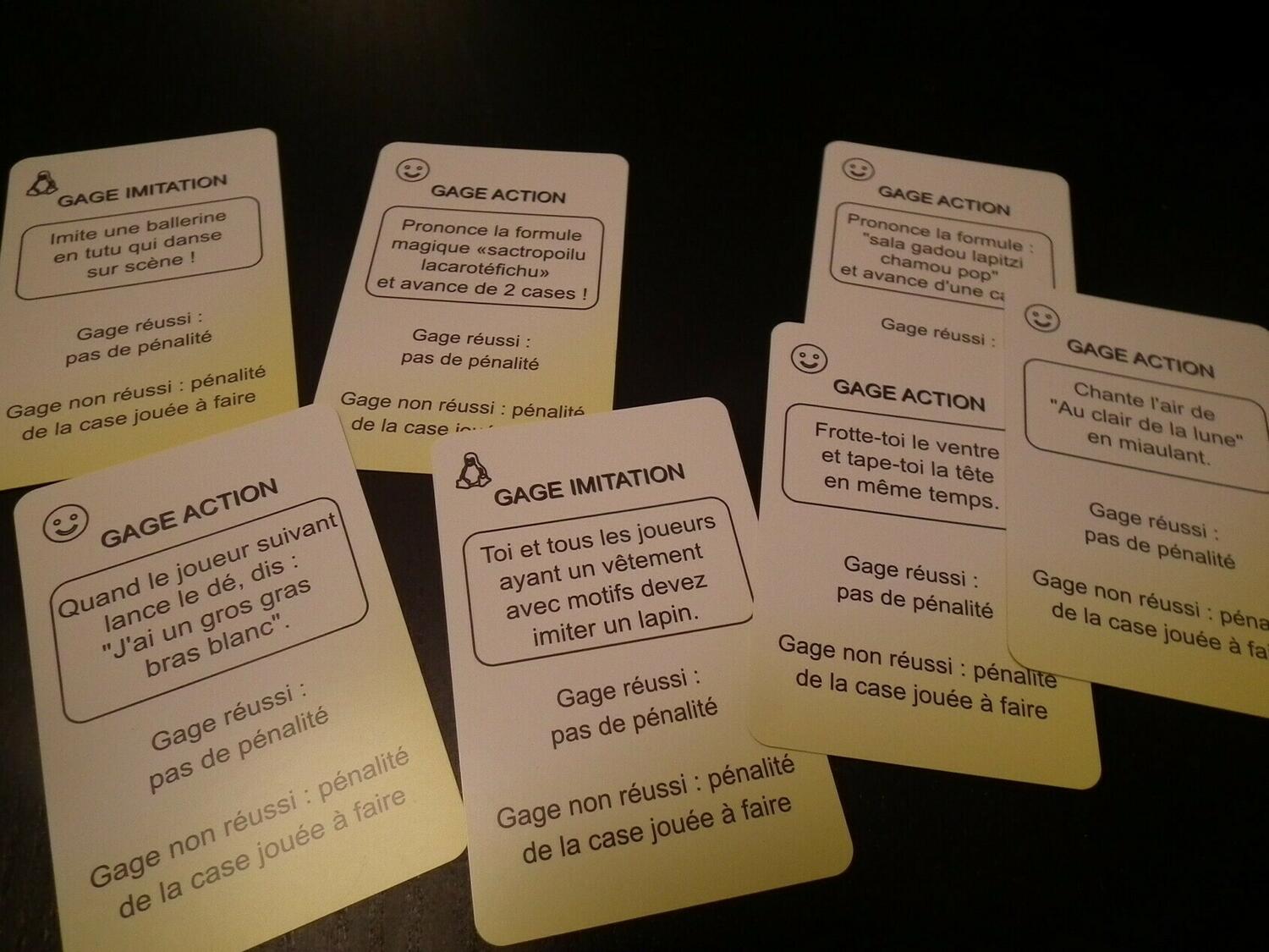 La Quête d’Olan Cartes