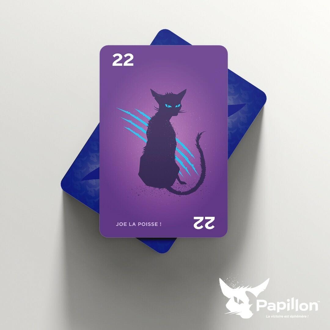 Papillon: Le Jeu de Cartes Cartes
