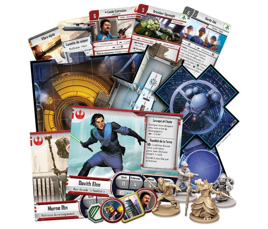 Star Wars: Assaut sur l'Empire - Le Gambit de Bespin Eclate