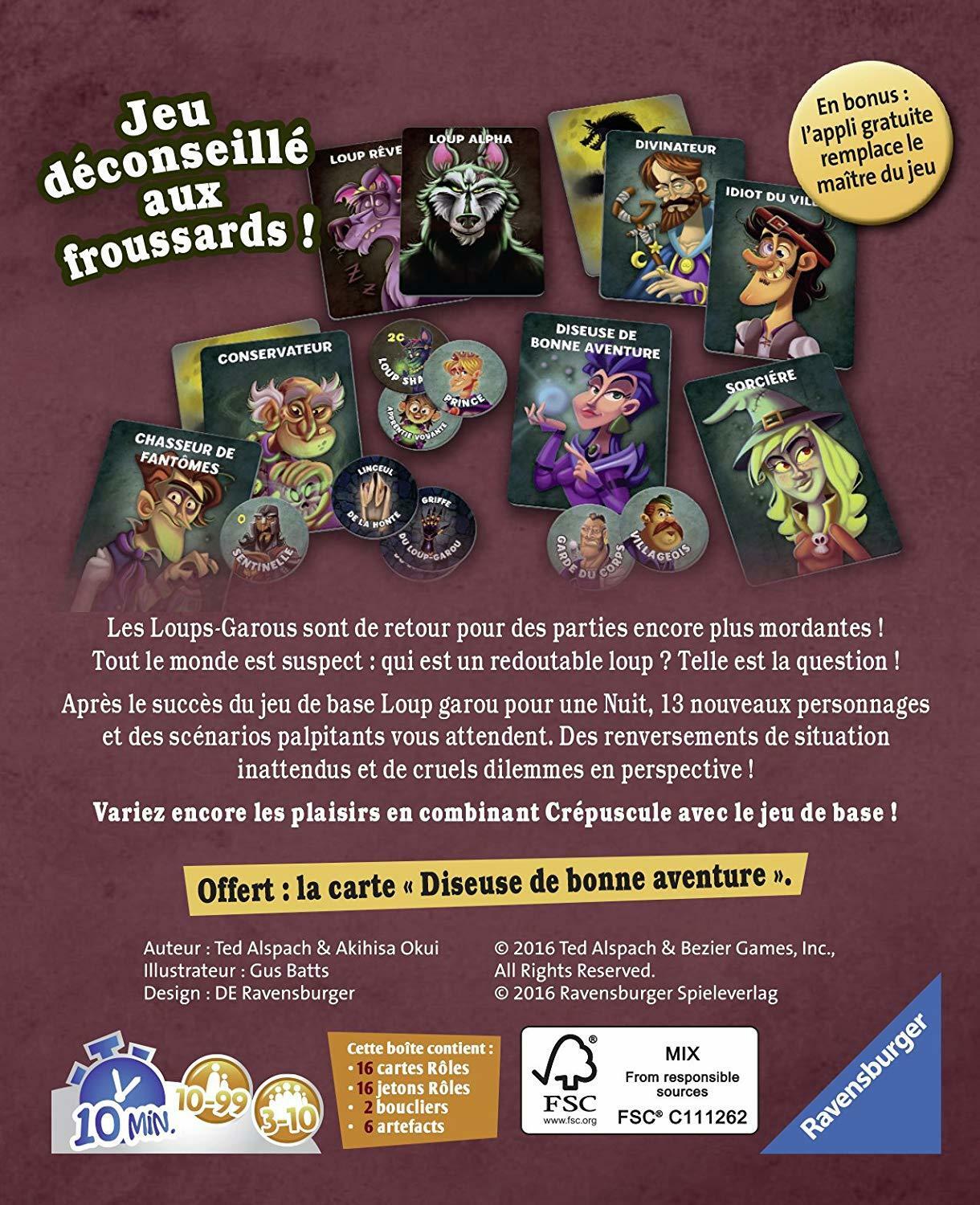 Loup-Garou pour un Crépuscule Back