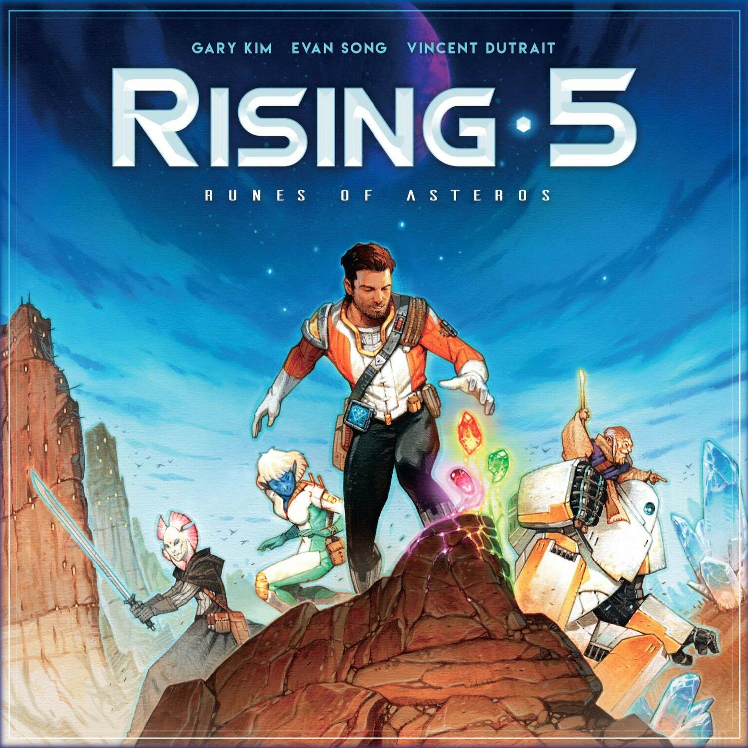 Rising 5: Runes of Asteros Cover