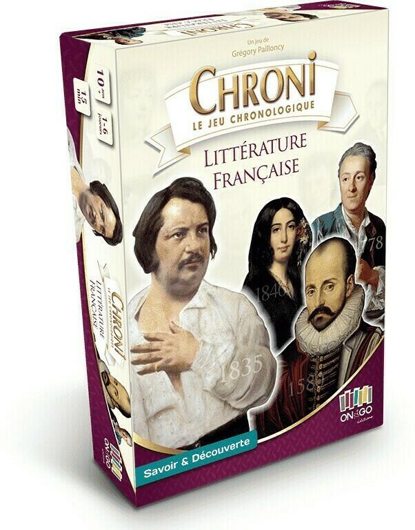 Chroni: Littérature Française Cover 3d