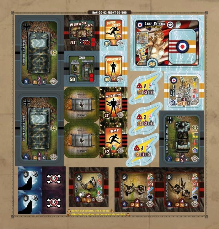 Heroes of Normandie: Guardians' Chronicles - Expansion Pack Tuiles