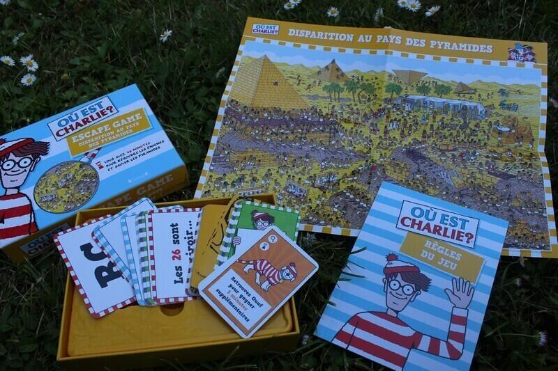 Escape Game: Où est Charlie ? Disparition au Pays des Pyramides Eclate