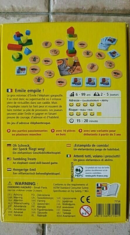 Emile Empile ! Back