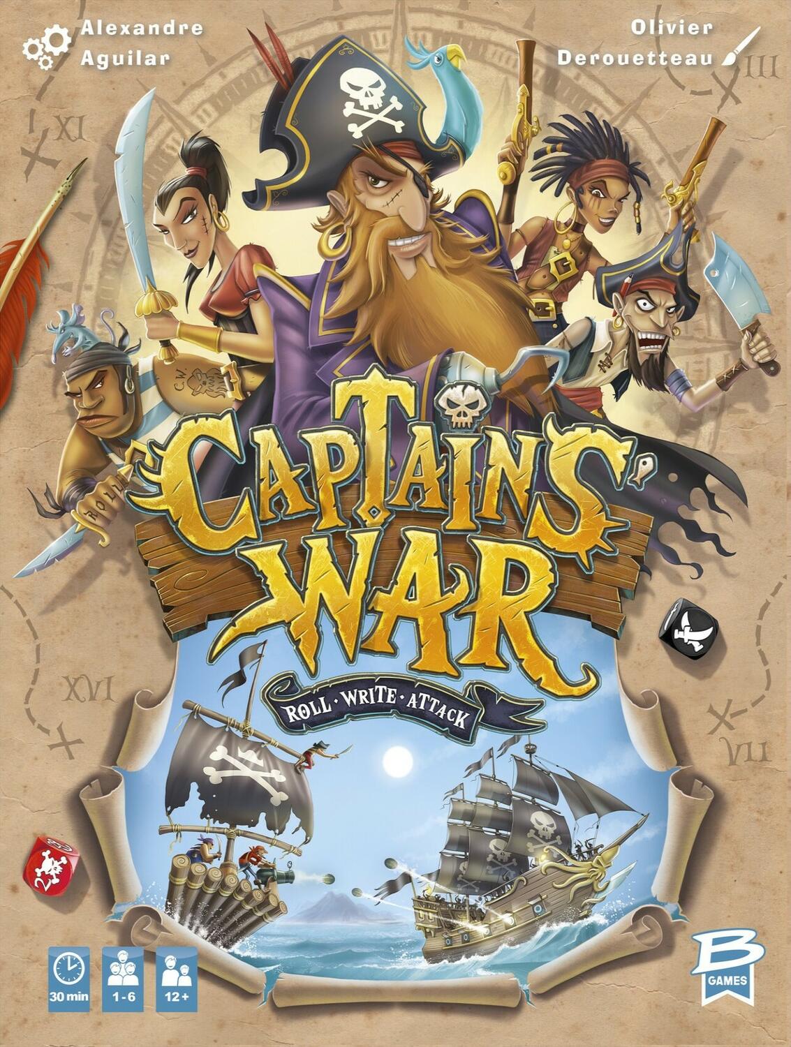 Captains' War Cover