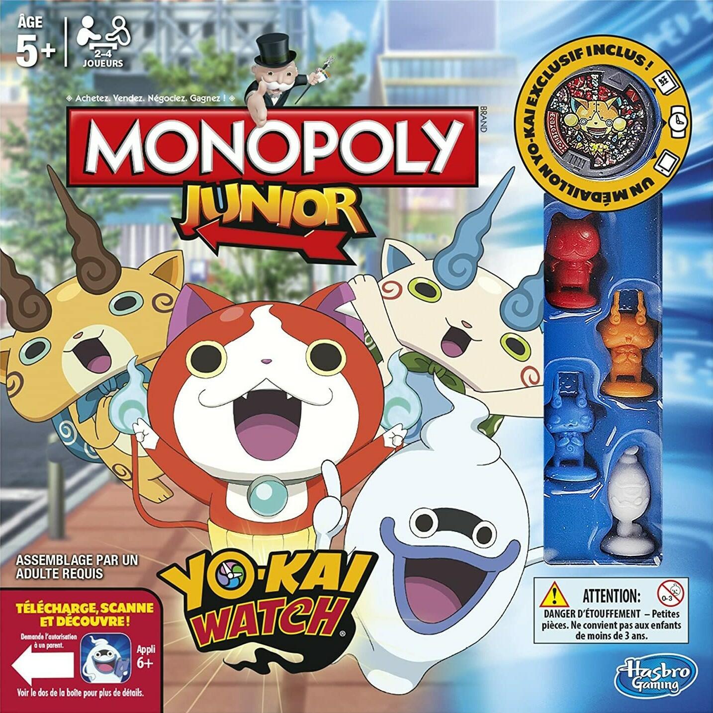Monopoly: Junior - Yo-Kaï Watch Cover