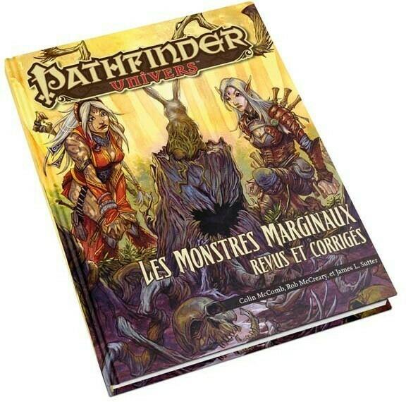 Pathfinder: Univers - Les Monstres Marginaux Revus et Corrigés Cover 3d