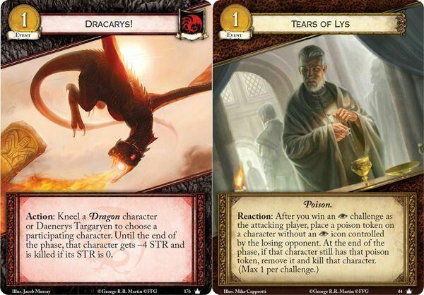 Le Trône de Fer: Le Jeu de Cartes - Les Loups du Nord Cartes