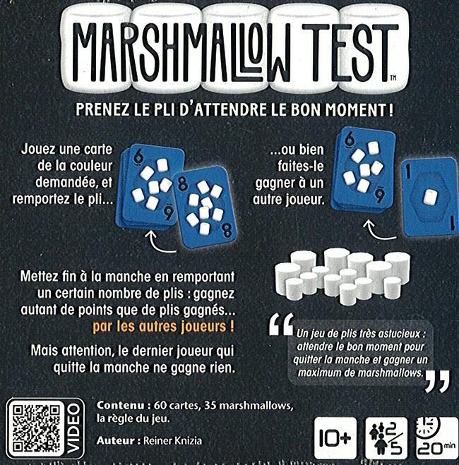 Marshmallow Test Back