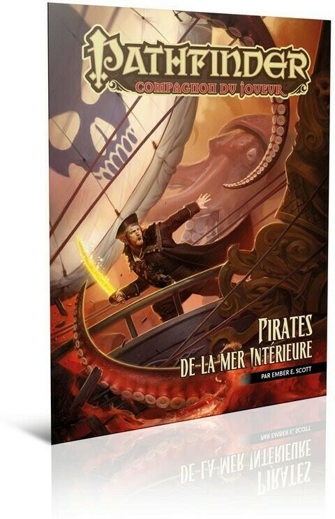 Pathfinder: Compagnon du Joueur - Pirates de la Mer Intérieure Cover 3d