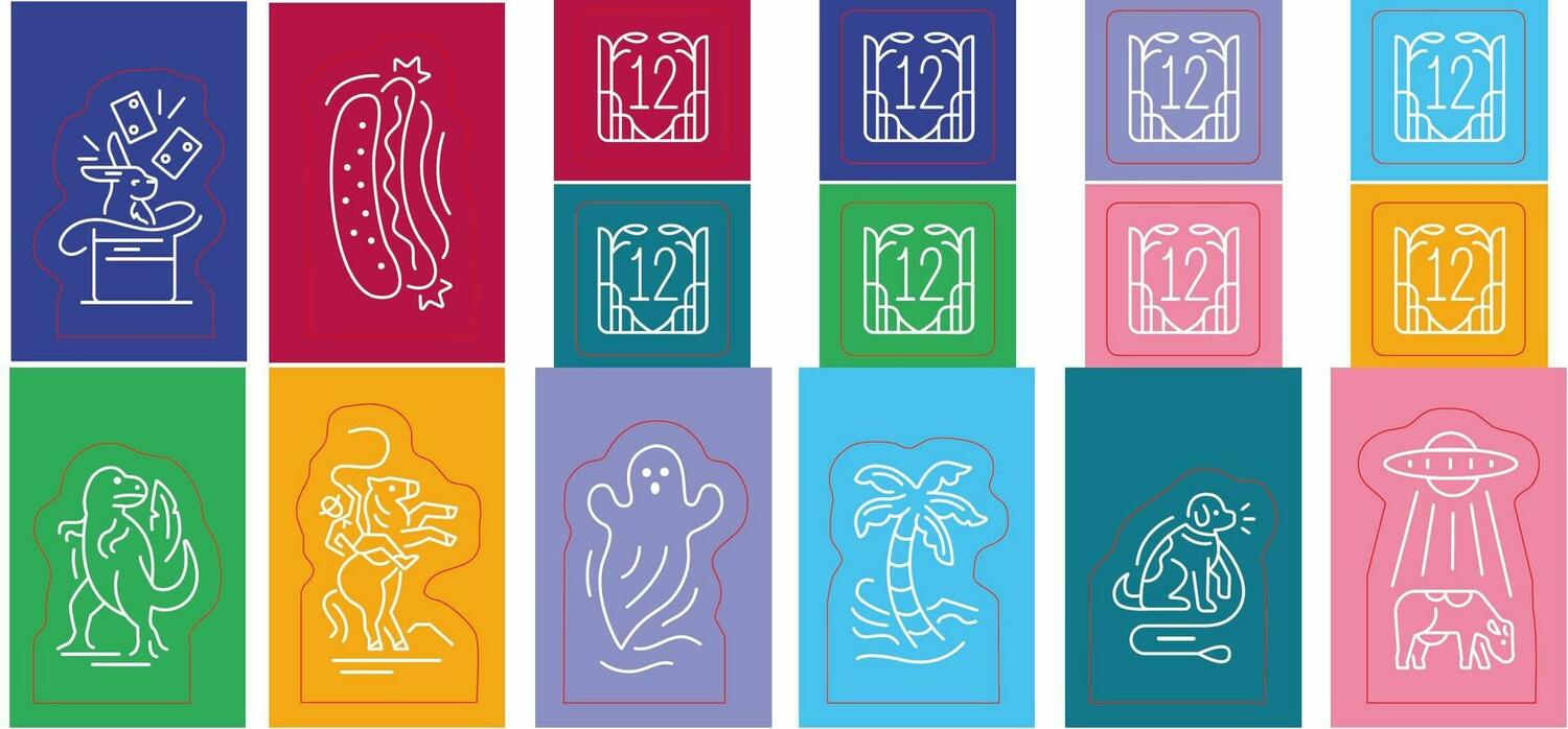 Entre les Lignes Cartes