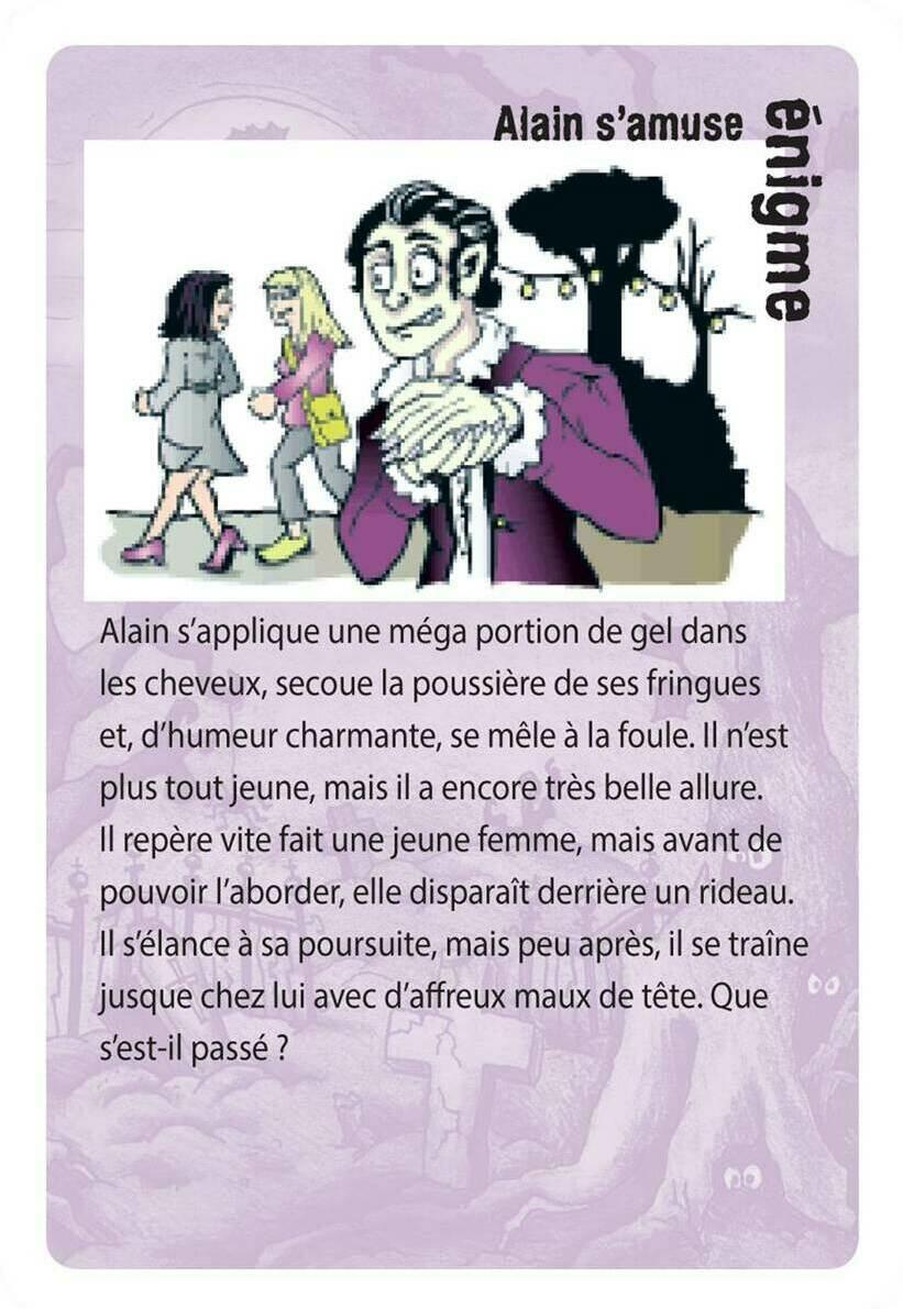 Black Stories: Histoires Nocturnes Carte