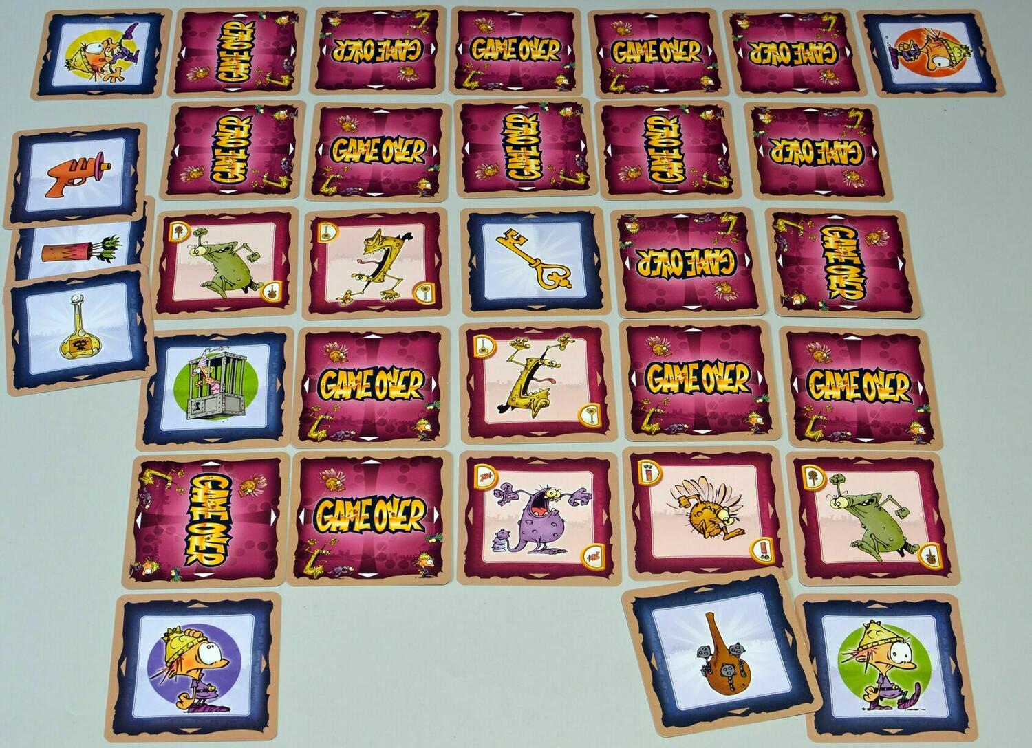 Game Over Cartes