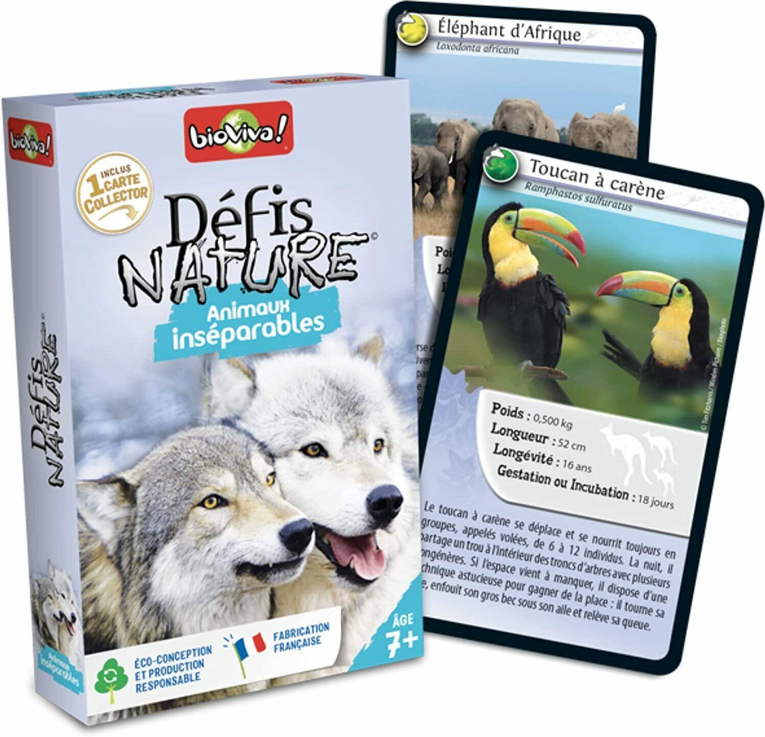 Défis Nature: Animaux Inséparables Eclate