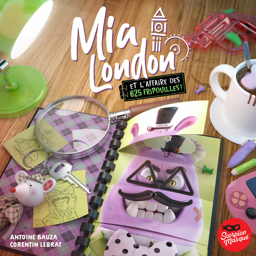 Mia London et l'Affaire des 625 Fripouilles Cover