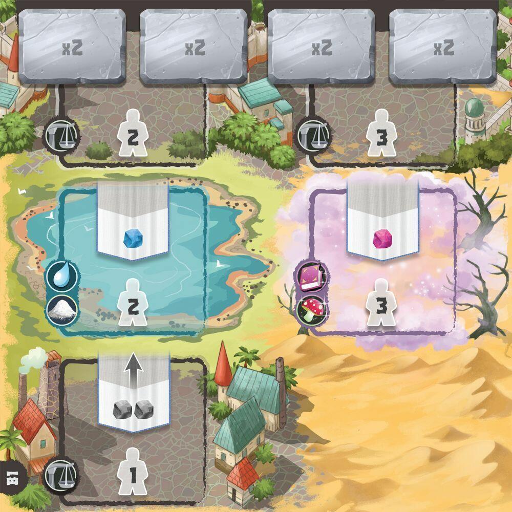 Century: Édition Golem - Un Monde sans Fin Plateau