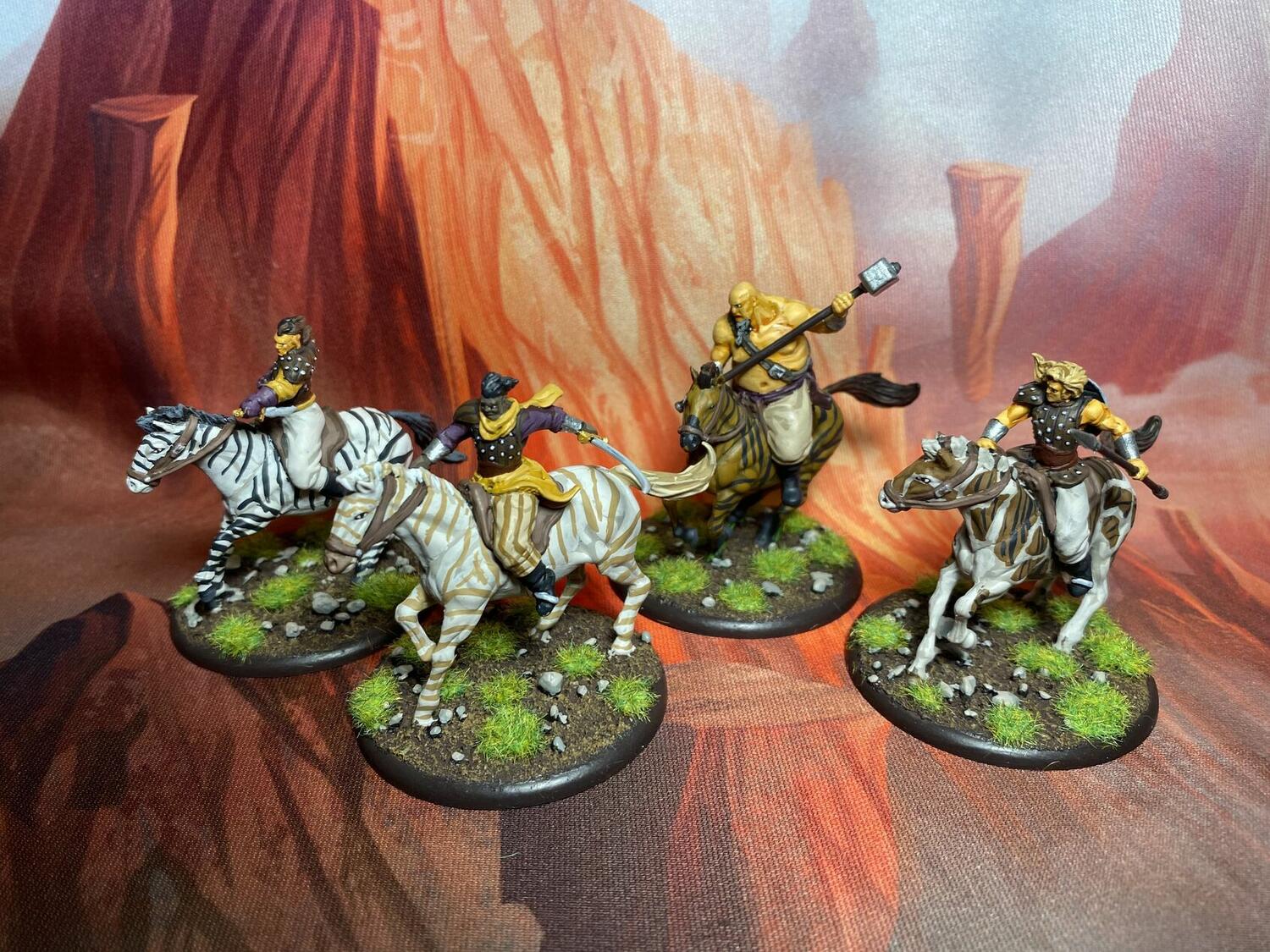 Le Trône de Fer: Le Jeu de Figurines - Chevaucheurs de Zébrules Figurines