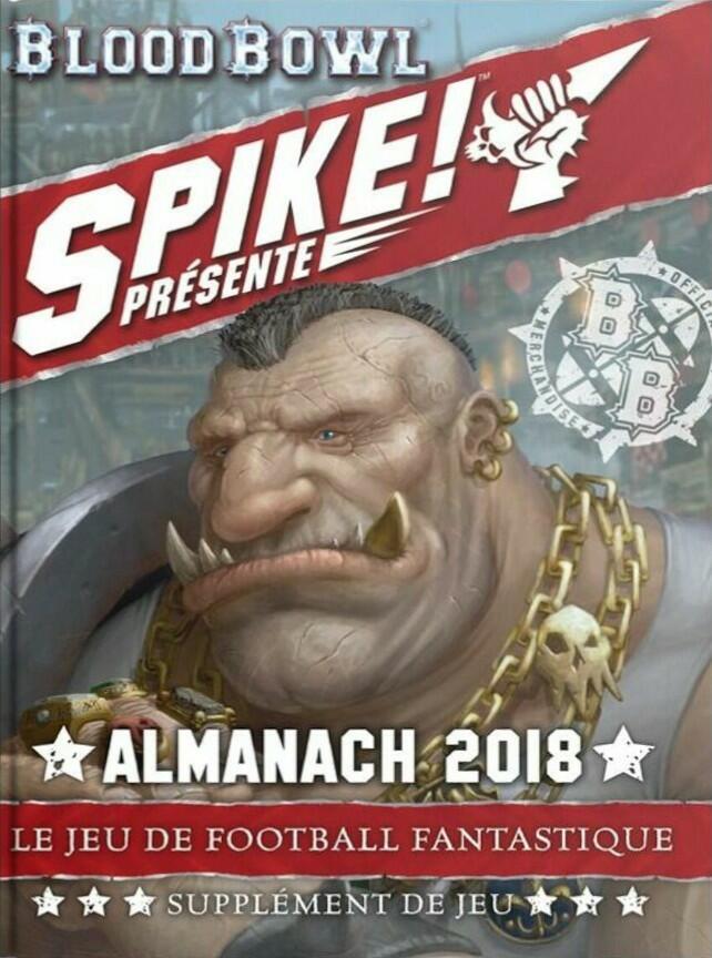 Blood Bowl: Le Jeu de Football Fantastique - Almanach 2018 Cover