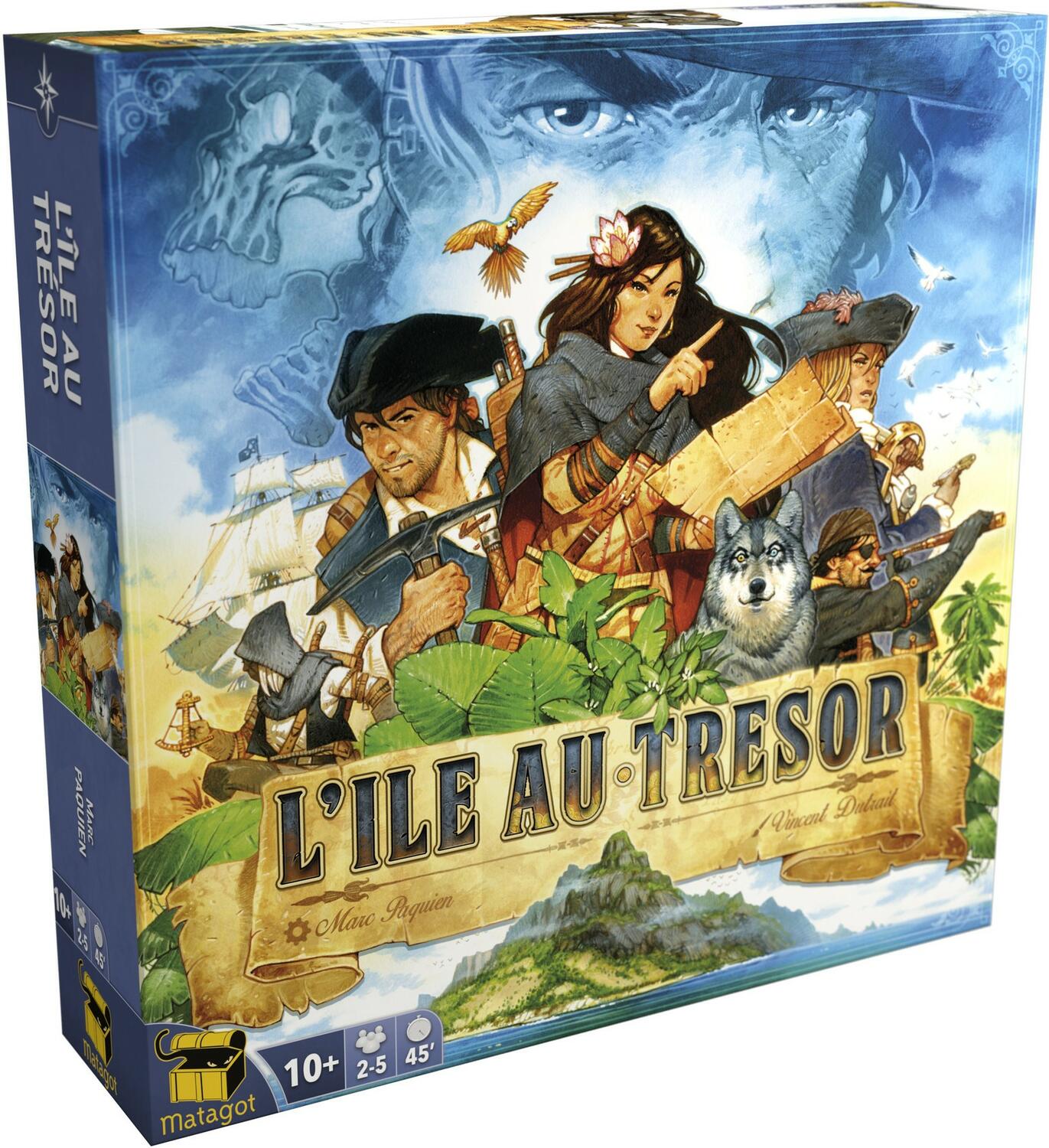 L'Île au Trésor Matagot Cover 3d