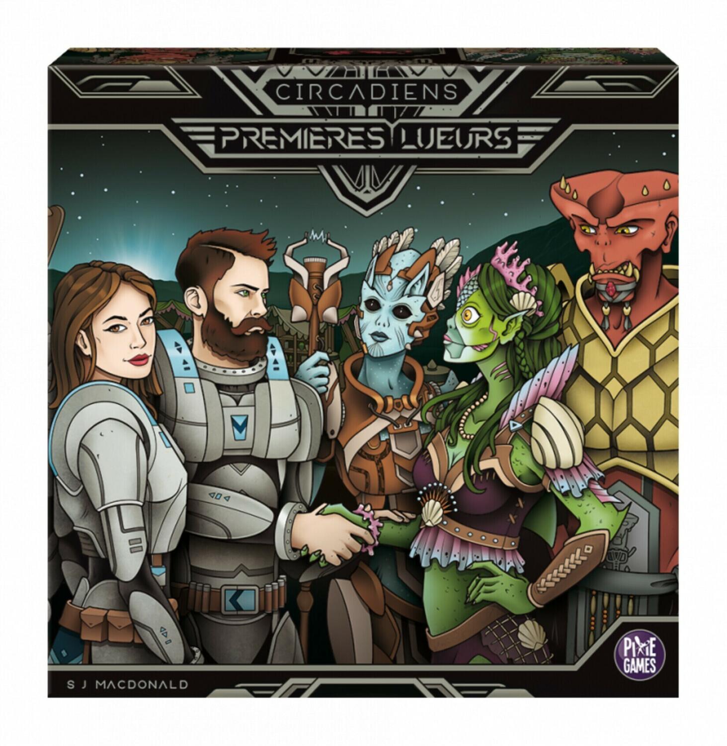 Circadiens: Premières Lueurs Cover 3d