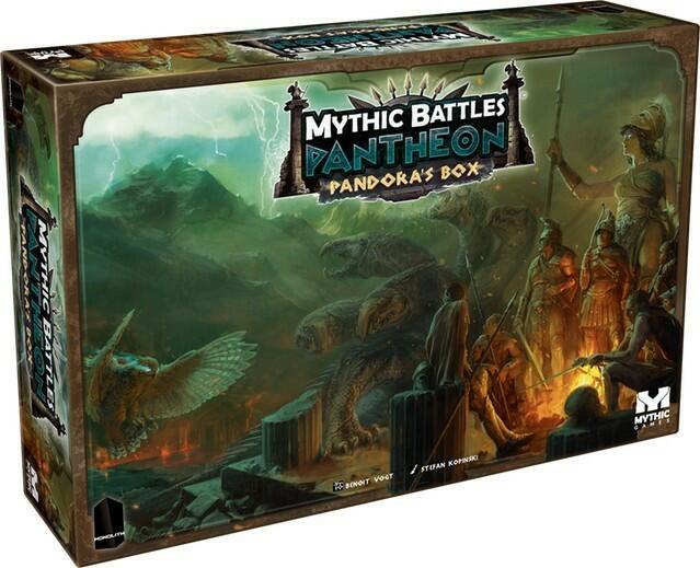 Mythic Battles: Pantheon - Pandora's Box Cover 3d