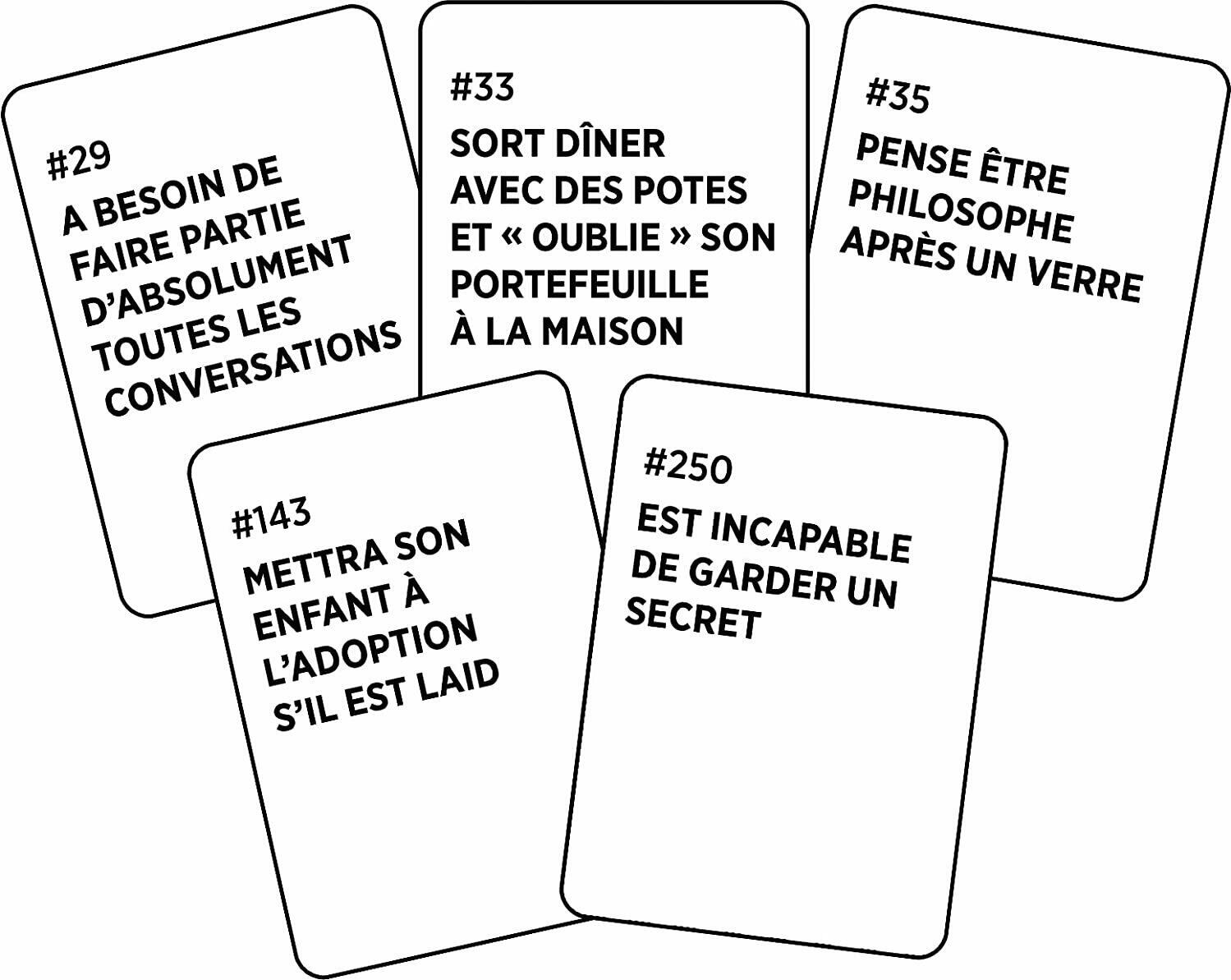 Drunk Stoned or Stupid Cartes