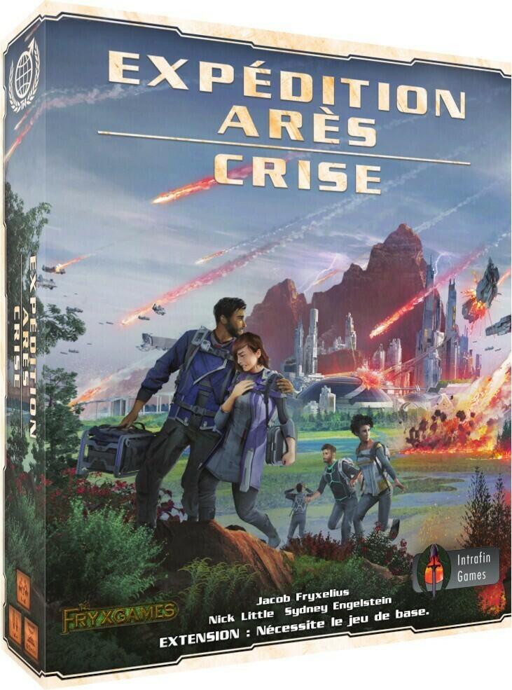 Terraforming Mars: Expédition Arès - Crise Cover 3d