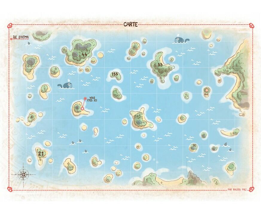 Baïam: Le Jeu Dont Vous Êtes Les Héros Carte