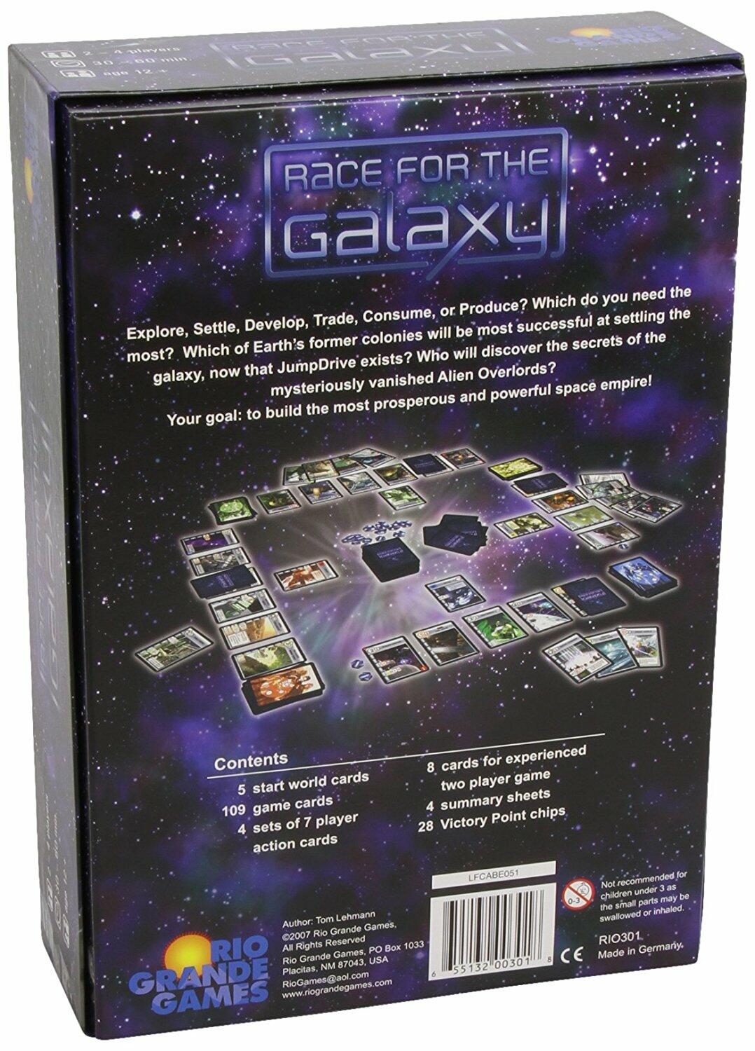 Race for the Galaxy Back 3d