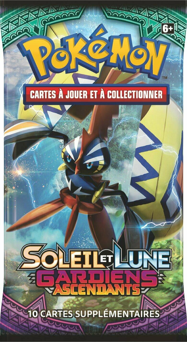 Pokémon Soleil et Lune: Gardien Ascendants - Booster Cover