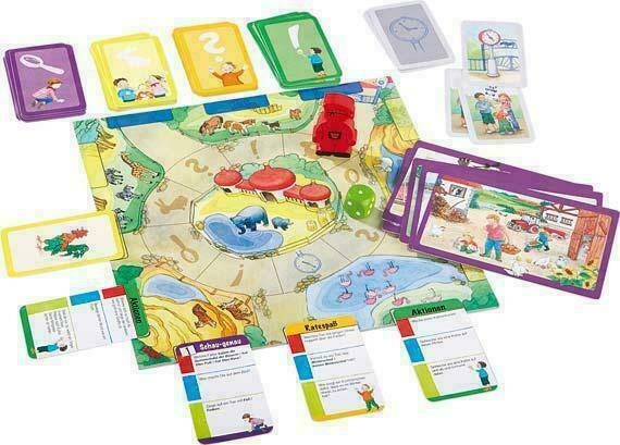 Das Kindergarten-Wörterspiel: Tiere Eclate