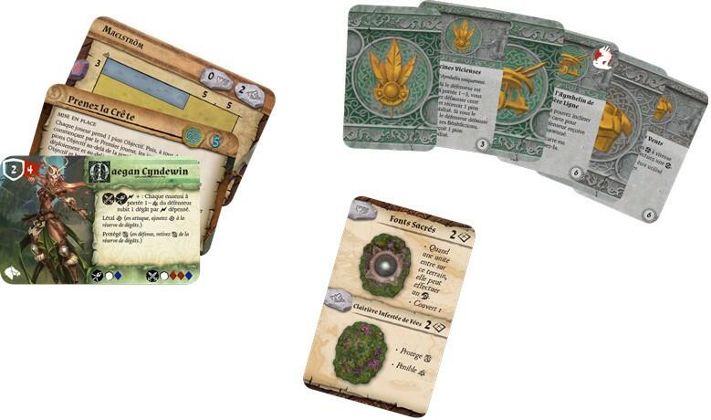Runewars: Le Jeu de Figurines - Noueux de l’Aymhelin Cartes
