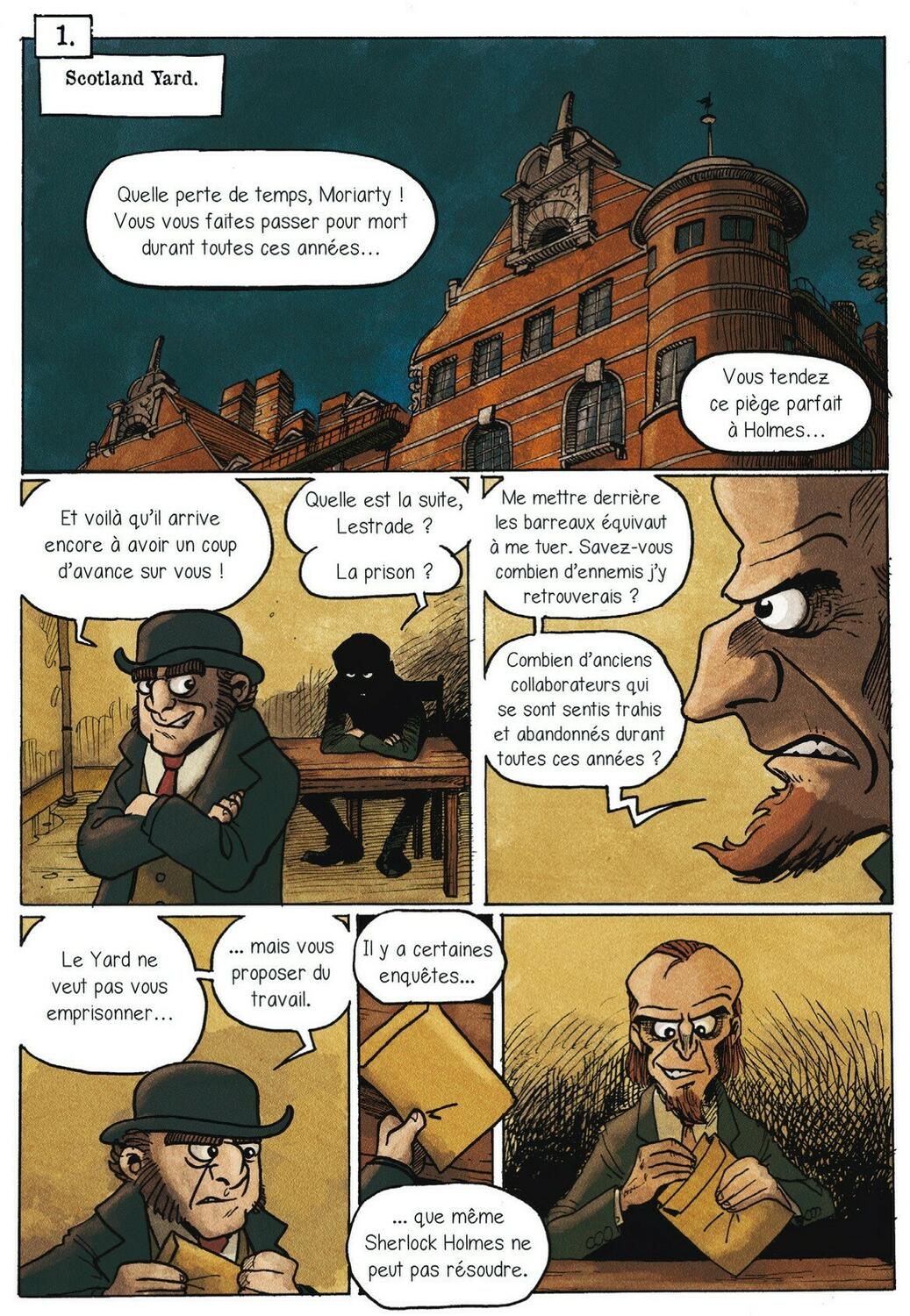 Sherlock Holmes: Livre 3 - Moriarty Associés - La BD Dont Vous Êtes le Héros Page