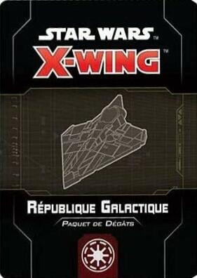 Star Wars: X-Wing - République Galactique - Paquet de Dégâts Cover