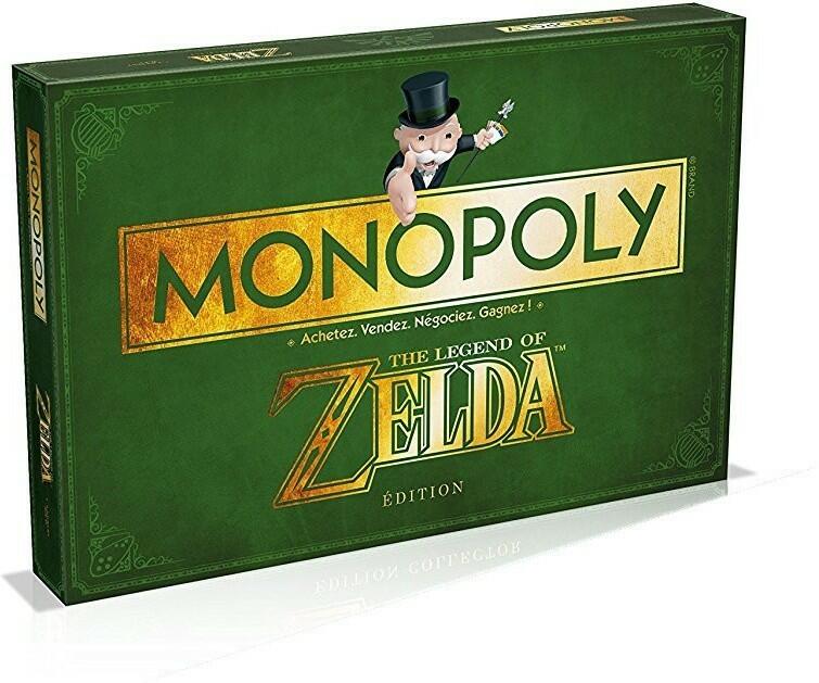 Monopoly: The Legend of Zelda Cover 3d