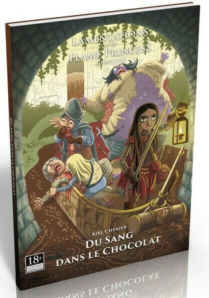 Lamentations of the Flame Princess: Du Sang dans le Chocolat Cover 3d