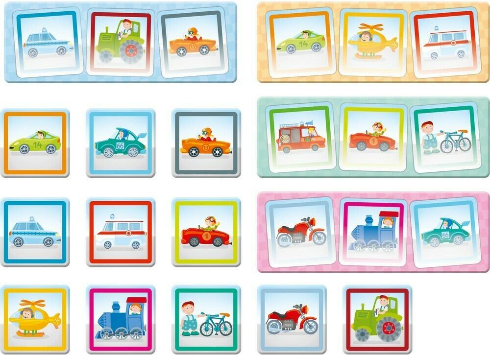 Lotto: Fahrzeuge Tuiles