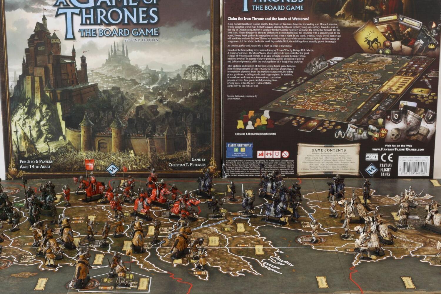 Le Trône de Fer: Le Jeu de Plateau Eclate