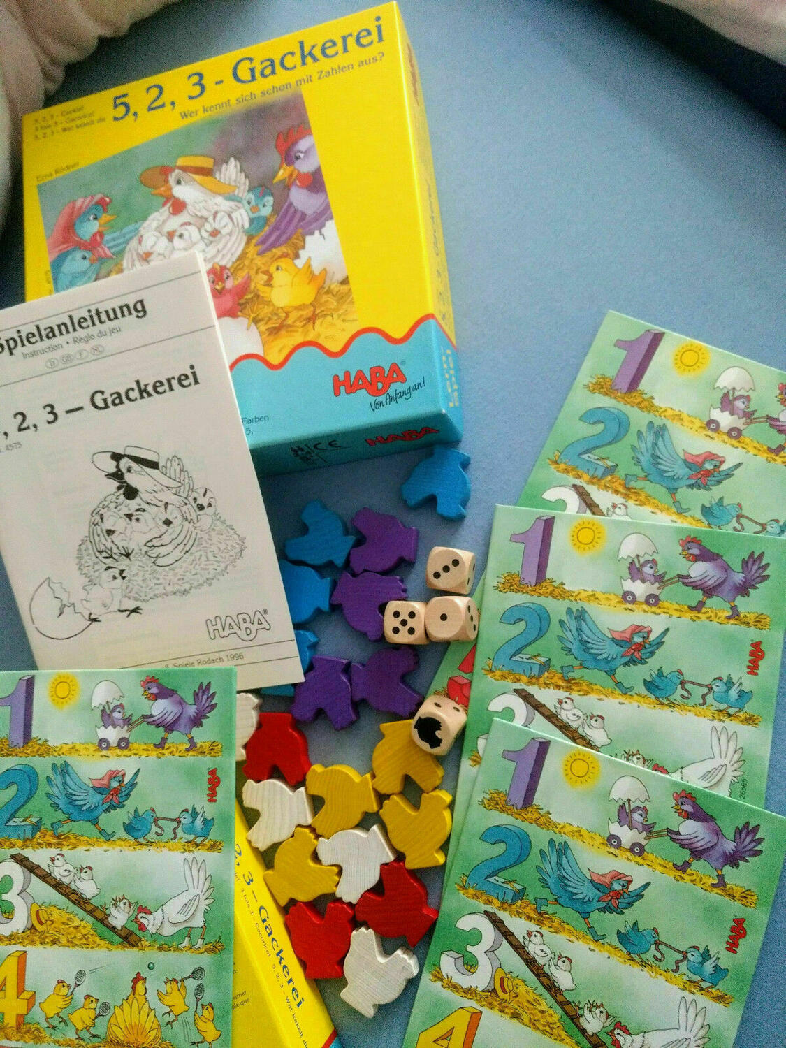 5, 2, 3: Gackerei Eclate