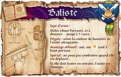 BattleLore: Guerriers Barbus Carte