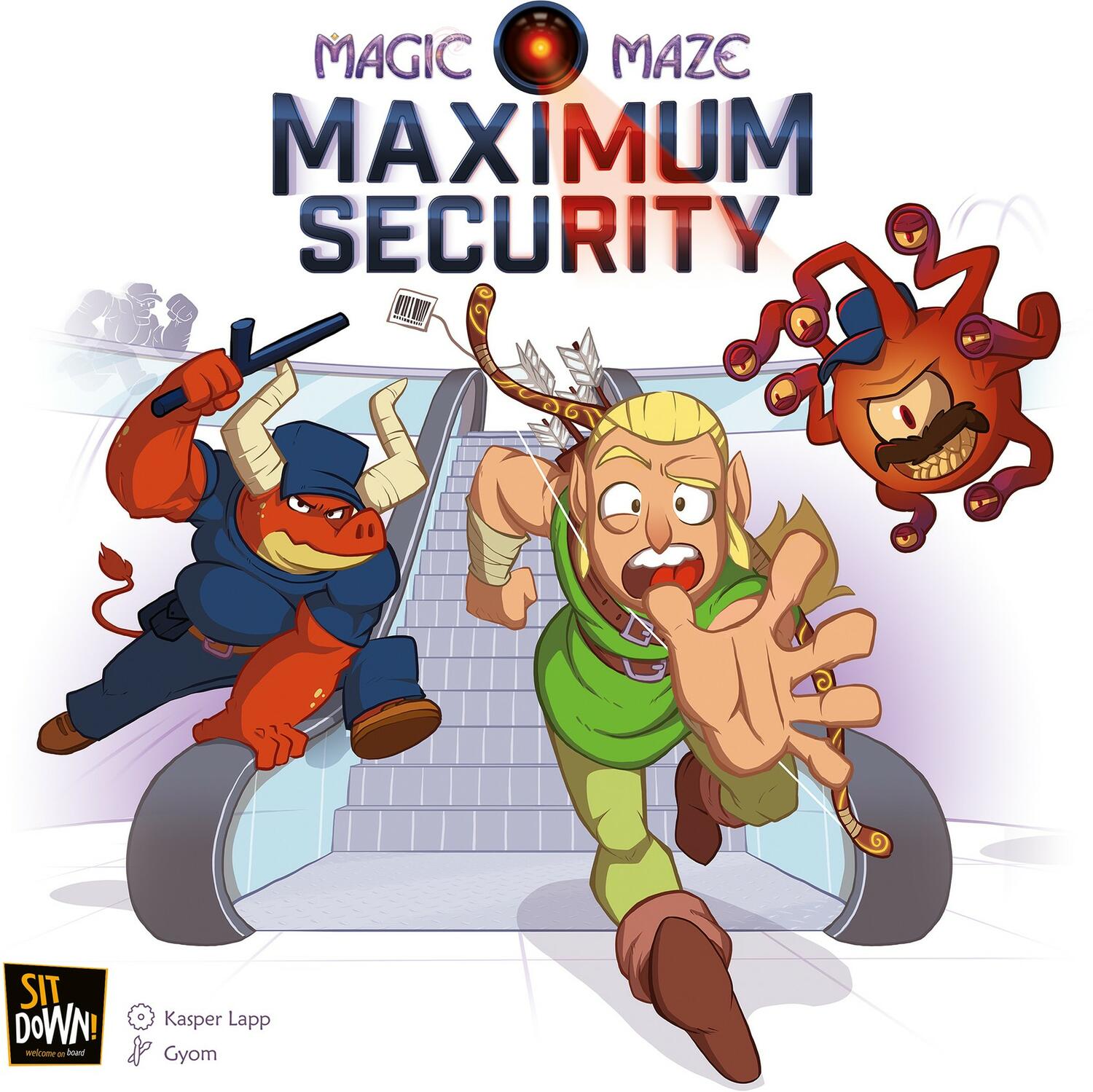 Magic Maze: Maximum Security Cover