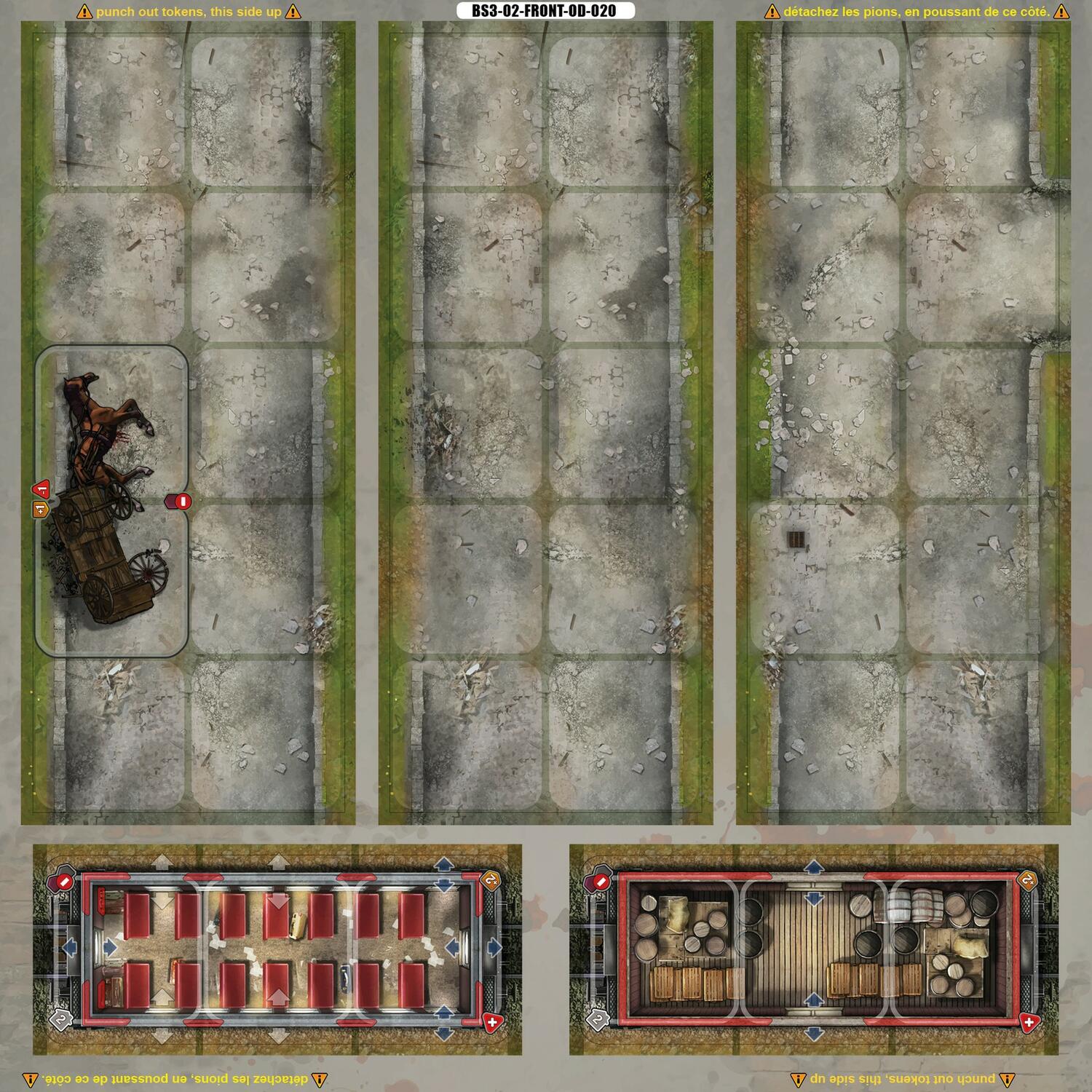 Heroes of Normandie: Battleground Set 3 - Terrain Pack Tuiles