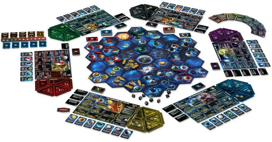 Twilight Imperium: Quatrième Édition Eclate