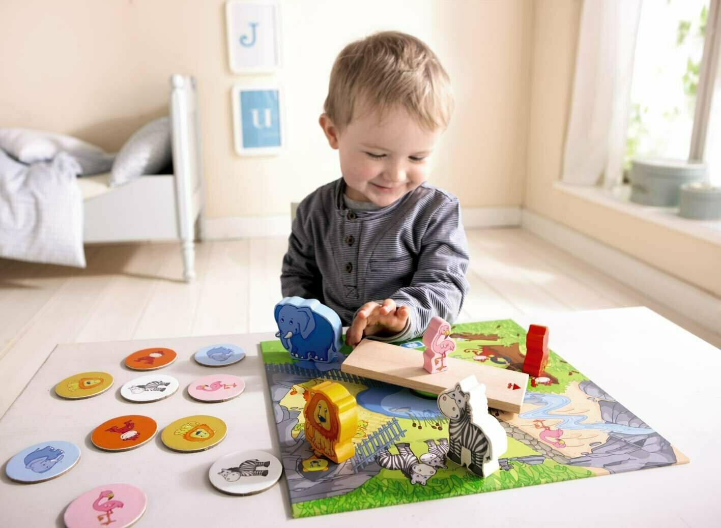 Motorikspiel: Tierkarussell Enfant